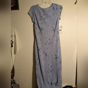 All That Jazz Jc Penney Size7/8 Nwt Floral Blue Dress